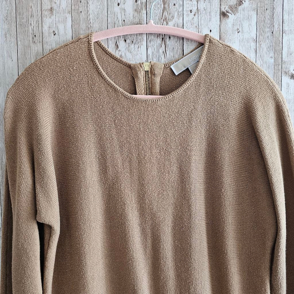 Women's Michael Kors Sweater, Size S, Camel - Picture 2 of 6